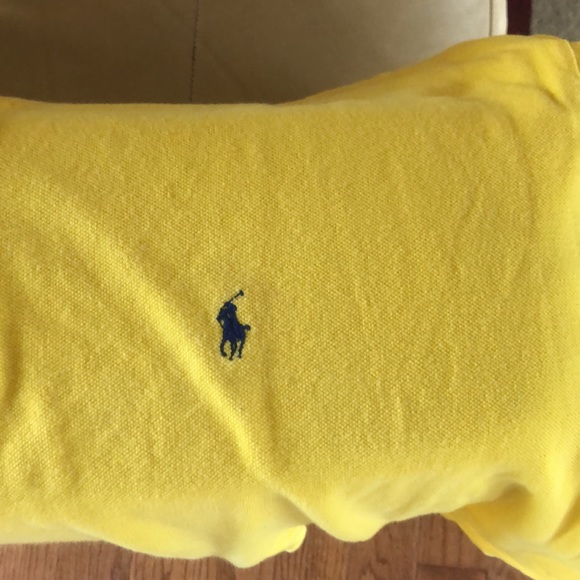 Men’s Polo by Ralph Lauren Yellow Polo Shirt - Picture 5 of 5